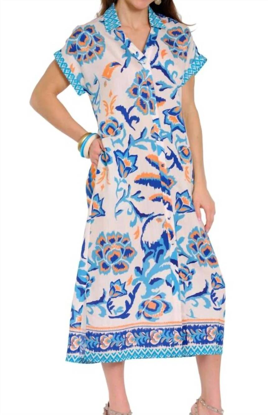 NEW LIOR margo dress in blue